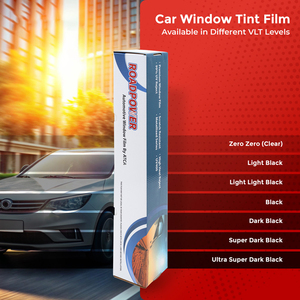 ROADPOWER Rollo de Película para Ventanas de Automóviles Serie SPT, Color Negro Claro (1Mx30M), Protección Solar, Protección UV y Resistente a Arañazos - Product Image 4