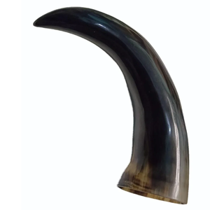 Vaso para Beber de Cuerno de Búfalo de Alta Calidad, Hecho a Mano, Elegante, Resistente, Auténtico, Estilo Vikingo Nórdico, Regalo - Product Image 1