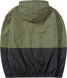 Chaqueta Impermeable Ligera para Hombre, Cortavientos con Cierre de Cremallera y Bolsillos para Protección en Todo Tipo de Clima - Product Image 6