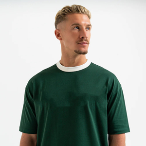 Camisetas de Hombre de Alta Calidad de Fábrica, 100% Algodón Pima, Lisas, Casuales, Cuello Redondo, Manga Corta, Transpirables - Product Image 6