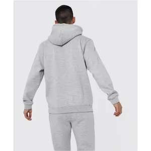 Vente en gros de sweats à capuche unisexes pour hommes, streetwear vintage, surdimensionnés, unis, avec capuche intégrale pour hommes - Product Image 2