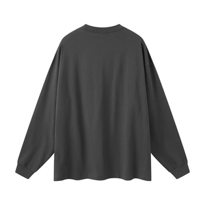 Sudadera Personalizada con Cuello Redondo y Lavado Ácido para Hombre y Mujer, Estilo Vintage Oversize, 100% Algodón, Primavera, OEM ODM - Product Image 6