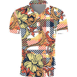 T-shirt personnalisé à col sublimé, manches longues, logo de qualité, polyester, coton, uni, personnalisé, pour hommes, polos, chemises de golf - Product Image 5