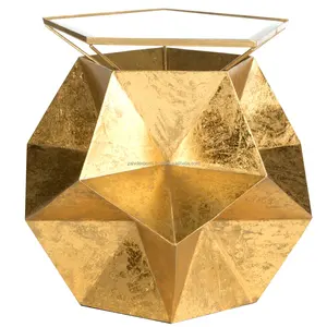 Flat Top Metal Coffee <b>Table</b> Minimalist Modern Artistic Designer Furniture Pattern Surface Zahid - Product Image 5