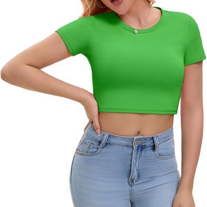 Camiseta Corta de Algodón para Mujer, Moderna, con Estampado Gráfico, Estilo Casual, Holgada, para Verano, Ropa Urbana, Manga Corta - Product Image 5
