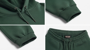 Conjunto Deportivo Personalizado para Hombre, Sudadera con Capucha y Pantalones Jogger 100% Algodón, Ropa Deportiva Urbana de Dos Piezas - Product Image 5