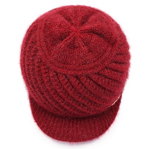 Knit Visor Beanie Beret Wool Snow Ski <b>Caps</b> Classic Winter Warm <b>Hat</b> - Product Image 5