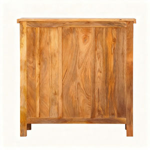 Cómoda Tradicional India Tallada a Mano, Resistente, con 4 Cajones de Estilo Oriental, Hecha con Madera de Mango Sólida - Product Image 4