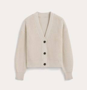 Suéter de Punto Acanalado Vertical para Mujer - Jersey de Invierno Estilizador - Suave, Cálido, de Color Liso, Transpirable y a la Moda - Product Image 5