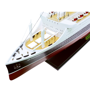 Maqueta de Barco de Madera de Cedro Hecha a Mano, Decoración Náutica Pintada, Decoración para Mesa, Regalo para el Hogar, Venta al por Mayor, Contáctenos - Product Image 4