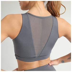 Sujetador Deportivo para Mujer, de Alta Compresión, Soporte Completo, para Yoga, Gimnasio, Top Deportivo Antideslizante para Correr, con Forro de Spandex - Product Image 2