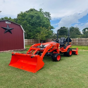 Tracteur agricole compact Kubota BX2380 d'occasion, 4 roues motrices, avec chargeur frontal, meilleur prix - Product Image 6
