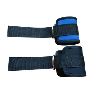 <b>Ankle</b> Straps Waterproof Breathable Anti-Slip Power Lifting Gym Training OEM Custom Color Logo Neoprene Spandex Nylon Double Rin - Product Image 4