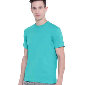 เสื้อยืดผ้าแฟลนเนลปักลายสำหรับผู้ชาย ระบายอากาศได้ดี คุณภาพสูง 220 กรัม แห้งเร็ว แขนสั้น คอปกสีเขียวทะเล ปรับแต่งได้ ผลิตจากผ้าฝ้าย - Product Image 4