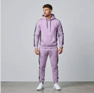 Ensemble de survêtement slim fit pour homme, design de haute qualité, personnalisation de votre logo, prix bas, survêtements pour homme tendance, service OEM - Product Image 1