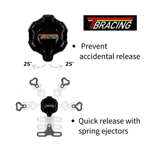 Ajustador de Correas para Arnés de Carreras, Herrajes para Cinturones de Seguridad de 2 y 3 Pulgadas, Servicio Mayorista OEM ODM con Logotipo, Color y Marca Personalizados - Product Image 4