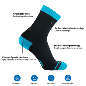 Econex Sports Blue Ankle <b>Socks</b> for Running <b>Men</b> Women Quick Dry Solid Spandex/Nylon/Cotton Knitted Sport <b>Socks</b> Summer Thick - Product Image 5