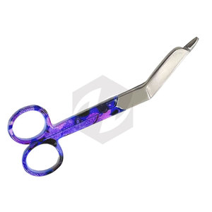Tijeras para Traumatismos de 5.5 Pulgadas, Tijeras de Enfermería de Acero Inoxidable, Tijeras para Vendajes, Instrumentos Médicos para Enfermeras, Paramédicos y Personal de Primeros Auxilios - Product Image 2