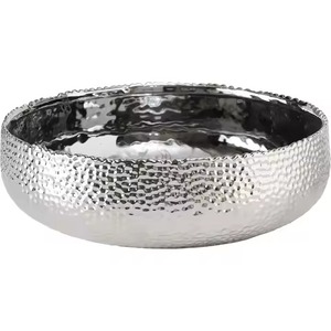 Modern Metal Chocolate Bowl Antique Finished Candy Serving Bowl Dessert Dish Kitchen Dining Table Decor - Product Image 3