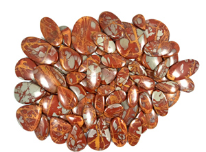 Prix de gros - Pierre précieuse naturelle Noreena Jasper - Cabochon - Fabrication artisanale de bijoux - Product Image 4