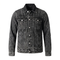 Veste en jean d'hiver pour homme au meilleur prix, design de logo personnalisé, haute qualité, couleur unie, streetwear, vestes en jean classiques pour homme, légères