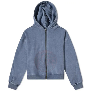 Sweat-shirt à capuche en molleton de coton premium pour homme, coupe décontractée, pour un usage quotidien décontracté et une mode streetwear moderne - Product Image 5