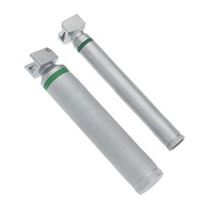 Ensemble de 9 lames de laryngoscope en acier à fibres optiques Mac et Miller avec 2 poignées, instruments médicaux en acier inoxydable allemand par Tegra - Product Image 6