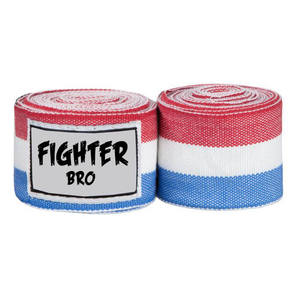 ผ้าพันมือมวยไทยแบบยืดหยุ่น ป้องกันข้อมือ สำหรับ MMA คิกบ็อกซิ่ง ฝึกซ้อมในยิม รับทำโลโก้แบบกำหนดเอง ระดับมืออาชีพ - Product Image 5