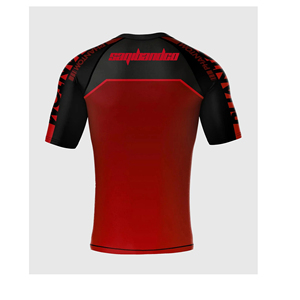 Camiseta de Manga Larga para Artes Marciales Mixtas para Hombre, Diseño de Calavera y Rosas Azules, Ajustada, Duradera, de Secado Rápido, Ligera, Elástica y Transpirable - Product Image 2