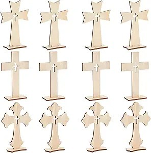Croix en bois poli de qualité supérieure, faite à la main, antique, religieuse, à suspendre au mur pour la décoration de la maison et l'usage spirituel - Product Image 3