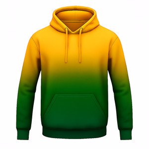 Modern Sublimated Gradient Hoodie Pullover Sweatshirt <b>for</b> Men and Women, Stylish Hooded Top - Product Image 6