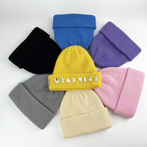 Gorro de Punto Personalizado de Fábrica, 60 Colores, Gorro Grueso de Invierno con Logotipo Bordado - Product Image 5