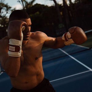 นวมชกมวยไทย มวยสากล สำหรับฝึกซ้อมหนัก คุณภาพสูง PU ทนทาน ปรับแต่งได้ ราคาขายส่ง - Product Image 4