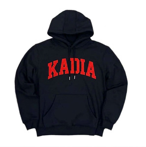 Sudadera con Capucha Oversize Kadia para Hombre, Estilo Urbano, Algodón French Terry, Estampado con Efecto Goteo, Bolsillo Frontal, Corte Regular, Ropa de Otoño - Product Image 6