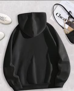 Stylish and Cozy Women's Winter Hoodie 100% Cotton Embroidered & Digital Printed for Winter Wear - Product Image 5