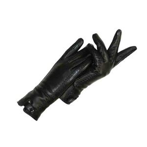 ถุงมือหนังแท้สำหรับผู้หญิง ถุงมือขับรถแบบนุ่มสำหรับฤดูหนาว / ถุงมือขับรถหนังแท้ ถุงมือหนังแฟชั่นสำหรับผู้หญิง - Product Image 6