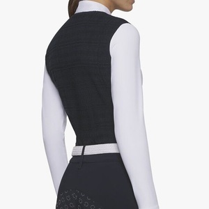 High Quality 4way <b>Stretch</b> Horse Riding Equestrian Shirt Top Base Layer Competition Show Shirt Polo in Soft Feel Technical Fabric - Product Image 5