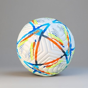 White Eco-Friendly Adult Size Football with Customizable Brand Screen Printed Popular Style for Indoor Outdoor Use - Product Image 3