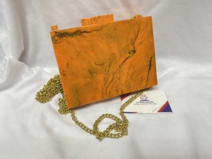 Bolso de Mano de Diseño Artesanal 100% Auténtico, Resina de Alta Durabilidad y Estética Moderna para Estilos de Joyería Modernos, Alta Demanda - Product Image 5