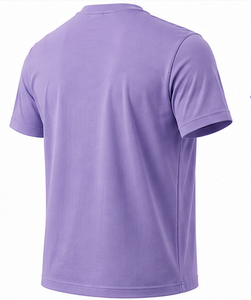 T-shirt personnalisé pour homme à col rond, respirant, 100 % coton, manches courtes, écologique, décontracté, pour l'été, impression numérique, vierge, nouveauté - Product Image 4