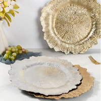 Nouvelles Assiettes de Présentation en Plastique Réutilisables de 13 Pouces de Haute Qualité pour Mariages et Décoration de Table – Vente en Gros 2025