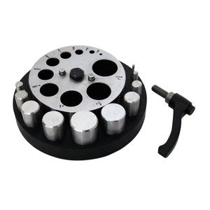 Juego de Cortadores de Disco con Orificios Circulares, 10 Punzones de 1/8" a 1-1/4" de Diámetro, Herramientas de Corte para Joyería y Conformado de Metal - Product Image 3
