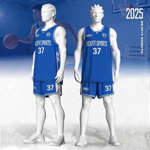 ชุดเสื้อบาสเก็ตบอล BASKETMAN Rexfit Sports แบบสั่งทำพิเศษ ระบายอากาศได้ดี สำหรับผู้ชาย ใส่ได้ทุกฤดู - Product Image 4