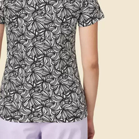 T-shirt décontracté à manches courtes pour femme, de haute qualité, avec impression de logo personnalisé, respirant, pour la saison hivernale, sublimation