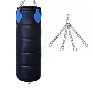 Sac de frappe en cuir véritable, PU, PVC, écologique, réglable, avec logo personnalisé, pour l'entraînement sportif et la remise en forme - Product Image 5