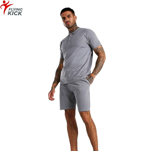 Conjunto de camiseta y pantalones cortos de último estilo para hombre, unisex, conjunto de polo de verano para niño, conjunto de 2 piezas de manga corta para adulto - Product Image 1