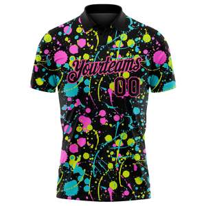 เสื้อเบสบอลแบบกำหนดเอง แขนสั้น แห้งเร็ว ระบายอากาศได้ดี ทรงปกติ - Product Image 4