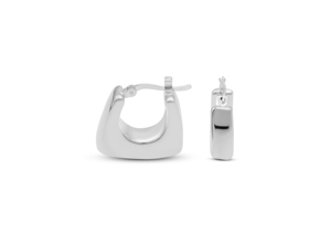 ต่างหูห่วงรูปตัวยูแบบเรียบ [เส้นผ่านศูนย์กลาง 6.0 มม.] - Product Image 1