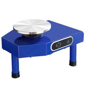 Tornio per ceramica da 10 pollici con pedale, vasca in ABS, velocità regolabile 60-300 RPM, pannello LCD manuale - Product Image 5