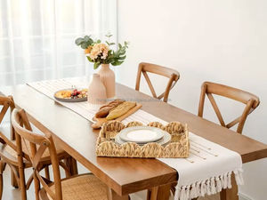 Cestas de Almacenamiento Multifuncionales Hechas a Mano con Jacinto de Agua Ecológico, Artesanía Natural, Decoración Elegante para el Hogar, Rectangulares - Product Image 4